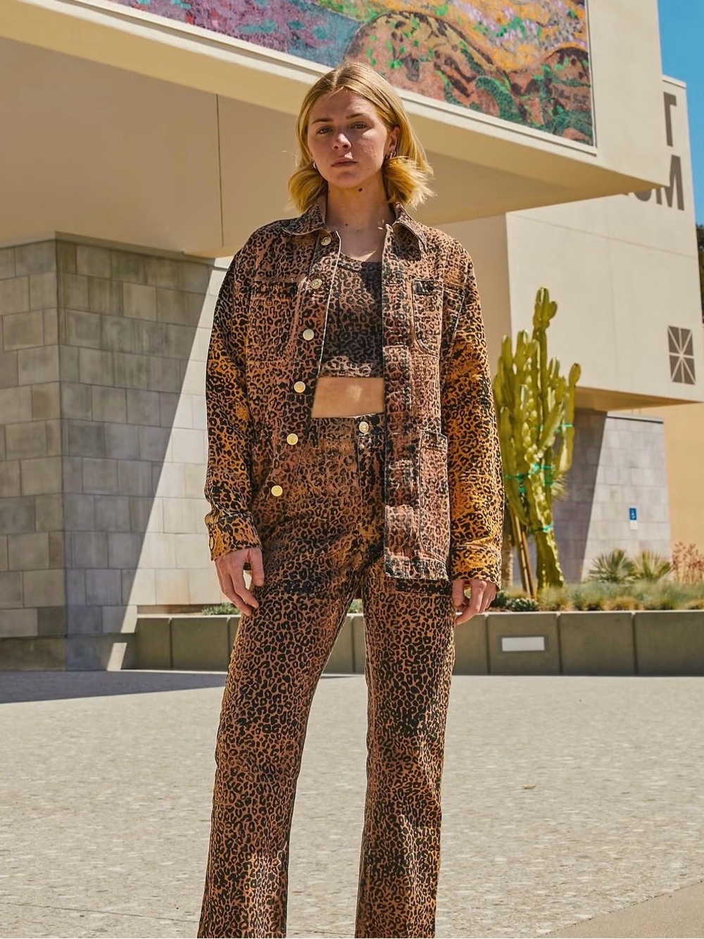 Big Bud Press Leopard Print Jacket